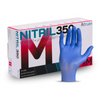 Altruan nitril350 nitrilhandskar, engångshandskar, blå - 100 stycken