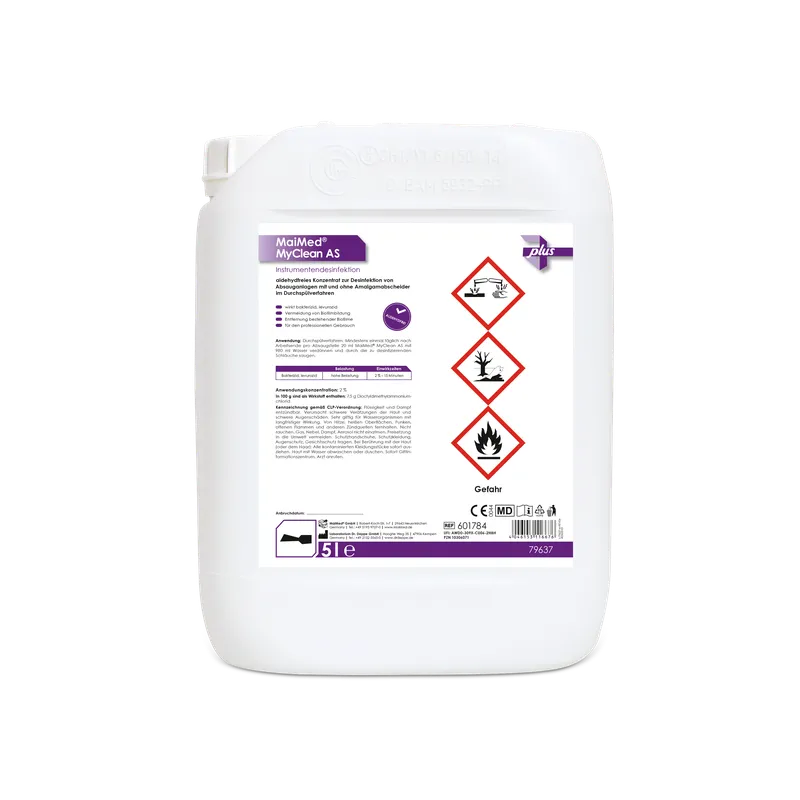 MaiMed MyClean AS, sugsystem desinfektion & rengöring 5l/burk, 1 st | Dunk (5 l)