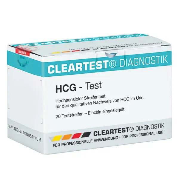 Cleartest HCG graviditetstestförpackning: 20 stycken, IMPORTERA varor | Pack (20 tester)
