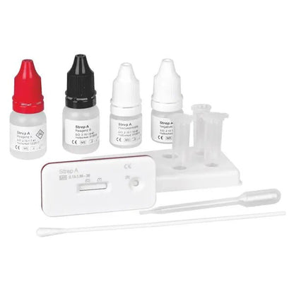 Cleartest Strep A-Test kassettformpaket: 5 testkassetter | Pack (5 tester)