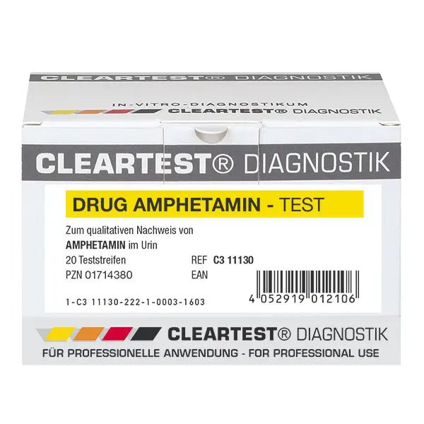 Cleartest Drug, Tetrahydrocannabinol 50ng/ml, Förpackning: 20 stycken | Pack (20 tester)