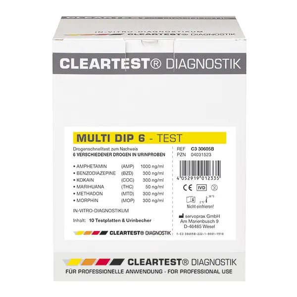 Cleartest Multi-Dip 12-test