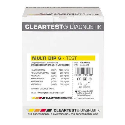 Cleartest Multi-Dip 12-test