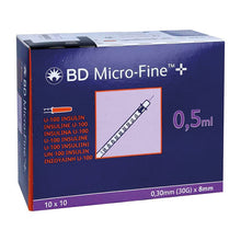 Micro-Fine Plus insulinspruta | Förpackning (100 stycken)