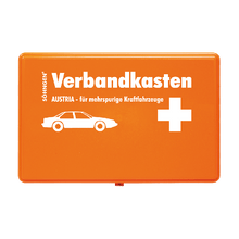 Första hjälpen-kit Austria orange för flerfiliga motorfordon