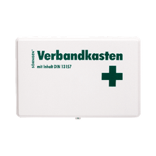 KIEL Första hjälpen-låda, tom, plast, vit