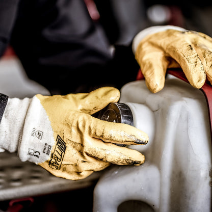 NITRAS nitrilhandskar, naturlig färg / gul