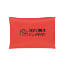 Första hjälpen-väska för dagis på resande fot, orange