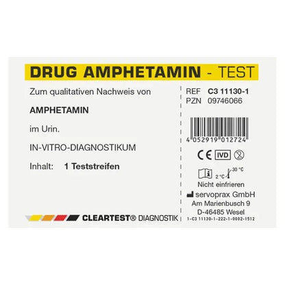 Tydligaste drogtest bensodiazepiner individuellt test | Styck (1 test)