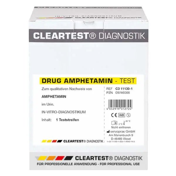 Tydligaste drogtest bensodiazepiner individuellt test | Styck (1 test)