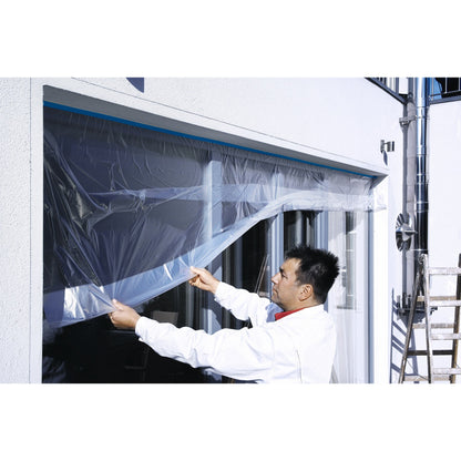 tesa Professional 4411 Easy Cover UV Präzision PLUS HDPE-Folie, hellblau – Anwendung