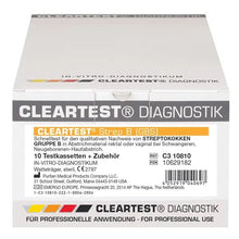 Cleartest Strep-B (GBS) Streptococcus B-test, förpackning: 10 tester | Pack (10 tester)