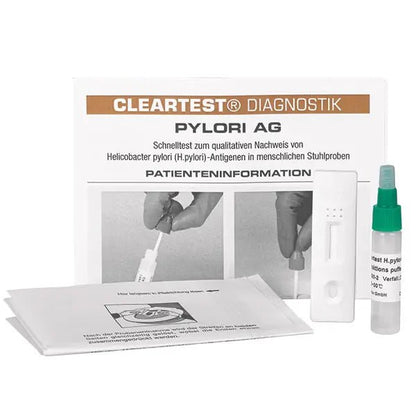Cleartest Pylori AG, tillverkad av stol