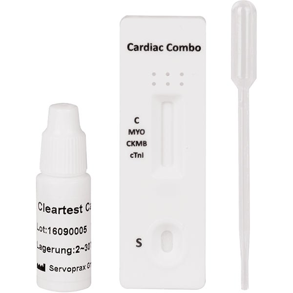 Cleartest Cardio Myglobin/CK-MB/Trop I Pack: 10 tester | Pack (10 tester)