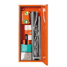 ANBAUSAFE Första hjälpen-bår, fylld, orange