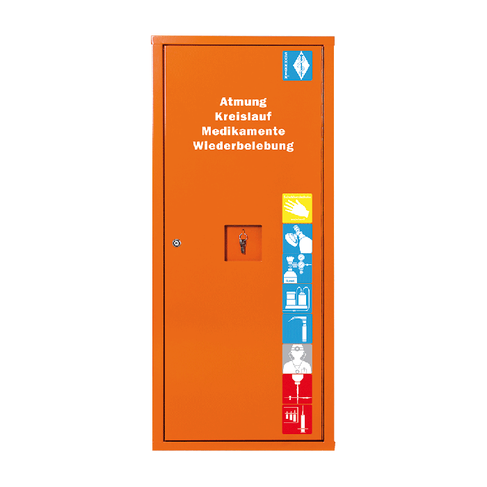 ANBAUSAFE Notfallmedizin gefüllt orange