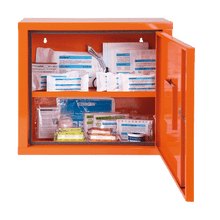Förbandsskåp JUNIORSAFE, standard, orange