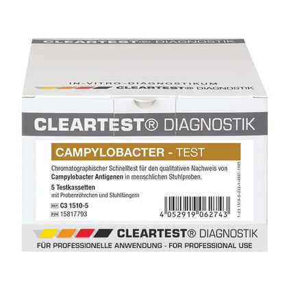 Cleartest Campylobacter test, från avföring