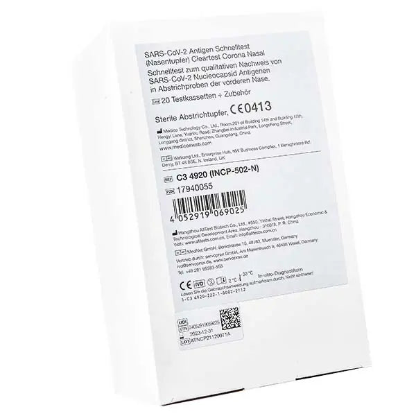 Tydligaste Corona ford. Nasal detektion av SARS-COV-2 prof.applikation