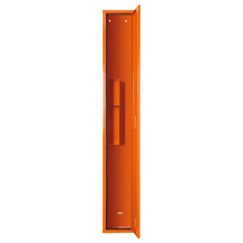 Ståskåp med första hjälpen-bår, orange, tomt
