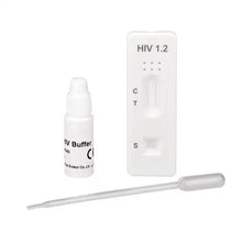 Cleartest HIV 1.2 Pack: 10 tester, inklusive tillbehör | Pack (10 tester)
