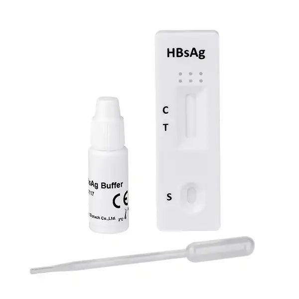 Cleartest HBsAg Pack: 10 tester, inklusive tillbehör | Pack (10 tester)
