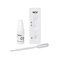 Cleartest Hepatit C (HCV) Pack: 10 tester, inklusive tillbehör | Pack (10 tester)