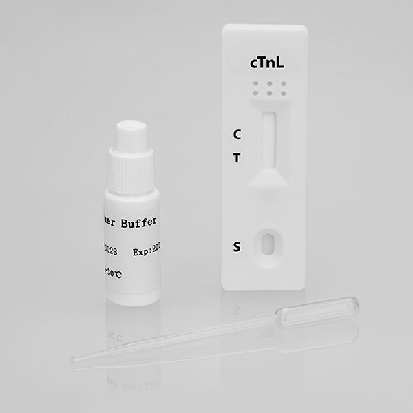 Cleartest light Troponin I Pack: 5 testkassetter, inklusive tillbehör | Pack (5 tester)