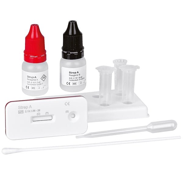 *Cleartest Strep-A Eco Pack: 20 testkassetter, inklusive tillbehör (utan kontrolllösning | pack (20 tester)