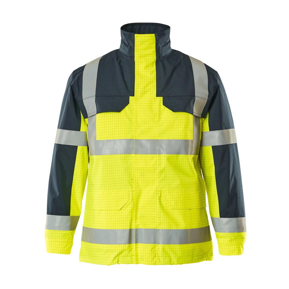 MASCOT® Lungern Parka Multisafe, hi-vis gul/marinblå