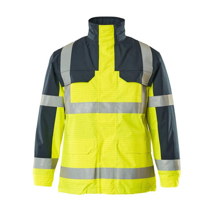 MASCOT® Lungern Parka Multisafe, hi-vis gul/marinblå
