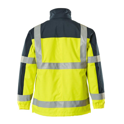 MASCOT® Lungern Parka Multisafe, hi-vis gul/marinblå
