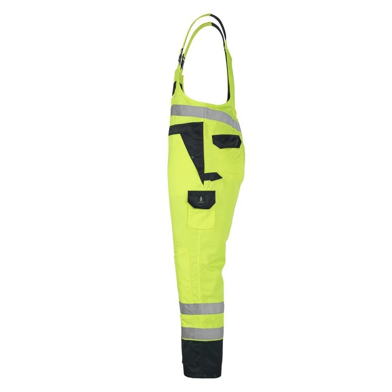 MASCOT® Wels byxbyxor, hi-vis gul/marinblå
