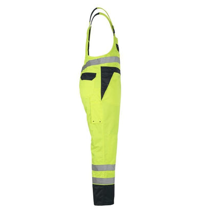 MASCOT® Wels byxbyxor, hi-vis gul/marinblå