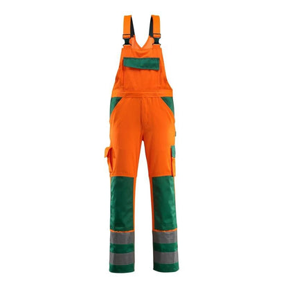 MASCOT® Barras byxbyxor, hi-vis orange/grön