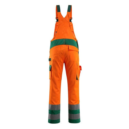 MASCOT® Barras byxbyxor, hi-vis orange/grön