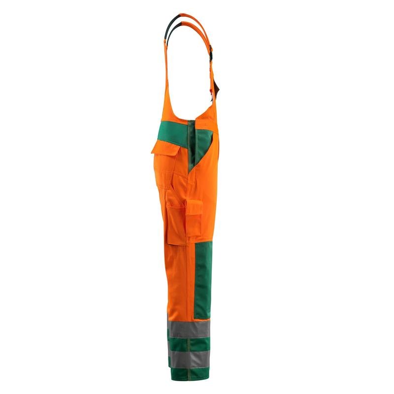 MASCOT® Barras byxbyxor, hi-vis orange/grön