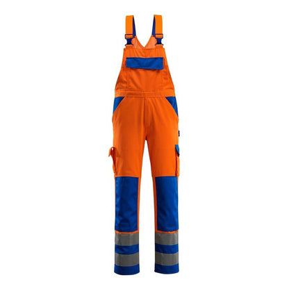 MASCOT® Barras byxbyxor, hi-vis orange/kornblå