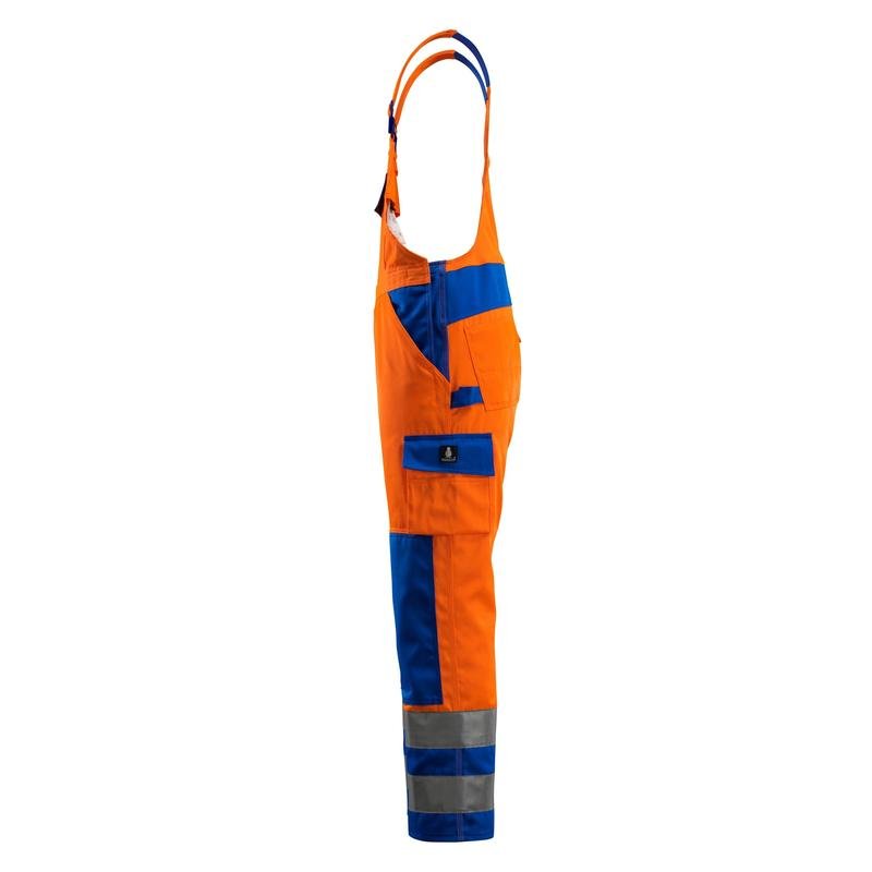 MASCOT® Barras byxbyxor, hi-vis orange/kornblå
