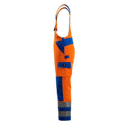 MASCOT® Barras byxbyxor, hi-vis orange/kornblå