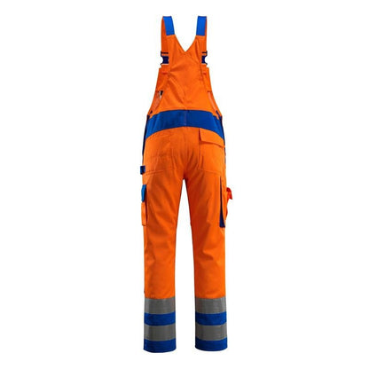 MASCOT® Barras byxbyxor, hi-vis orange/kornblå