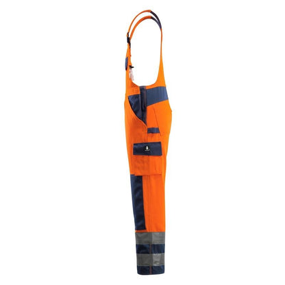 MASCOT® Barras byxbyxor, hi-vis orange/marinblå