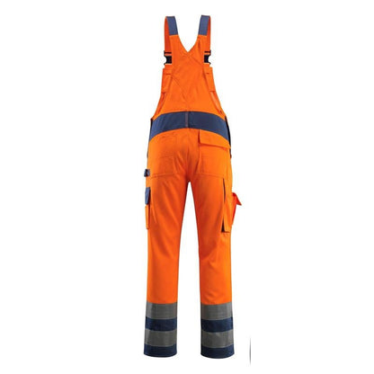MASCOT® Barras byxbyxor, hi-vis orange/marinblå
