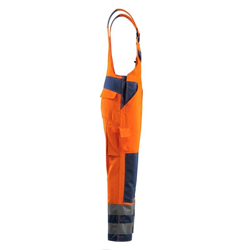 MASCOT® Barras byxbyxor, hi-vis orange/marinblå