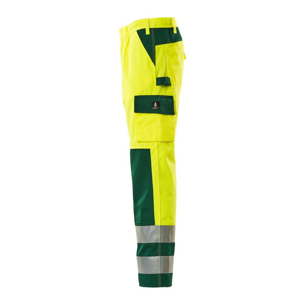 MASCOT® Olinda byxa, hi-vis gul/grön