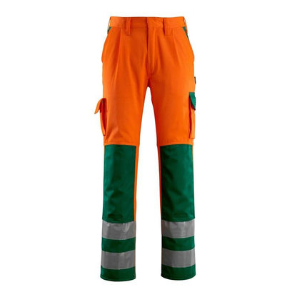MASCOT® Olinda byxa, hi-vis orange/grön
