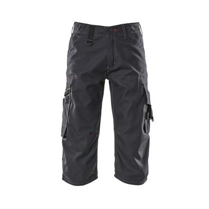 MASCOT® Limnos trekvarts byxa, svart-blå
