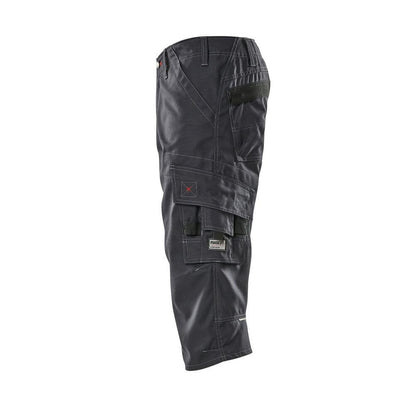 MASCOT® Limnos trekvarts byxa, svart-blå