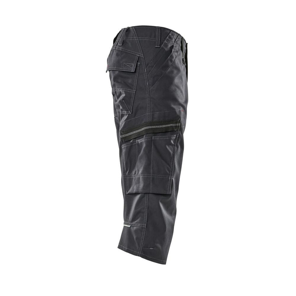 MASCOT® Limnos trekvarts byxa, svart-blå