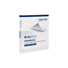 aluderm®-kompress 10 x 10 cm, förpackning med 10 st.